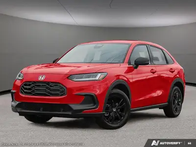 Get behind the wheel of the vibrant red 2027 Honda HR-V Sport AWD, engineered for all-weather condit...