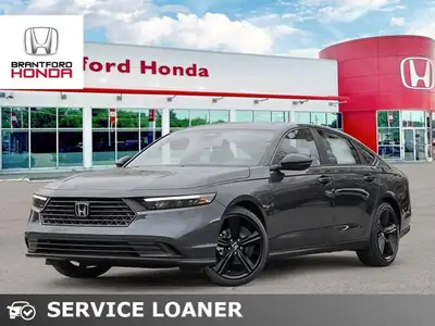 Discover the perfect fusion of efficiency and style in the new 2025 Honda Accord Hybrid Sport-L. Thi...