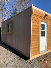 New unused, cabin, tiny home, sleep camp etc.