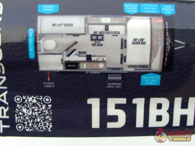 2026 GRAND DESIGN TRANSCEND ONE 151BH in Travel Trailers & Campers in Calgary - Image 7