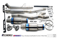 instock! Honda Civic Type R FK8 17-21 Tomei type D full titanium