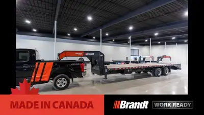 Brandt Work Ready™ Utility Trailers are built tough and engineered to last. Our high-strength tubula...