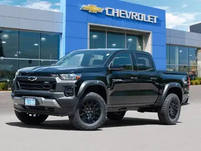 Experience the 2026 Chevrolet Colorado Trail Boss: a rugged, capable small pickup designed for Canad...