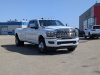 This pre-owned 2025 Ram 3500 Limited Longhorn Crew Cab is finished in Bright White with a distinctiv... (image 8)