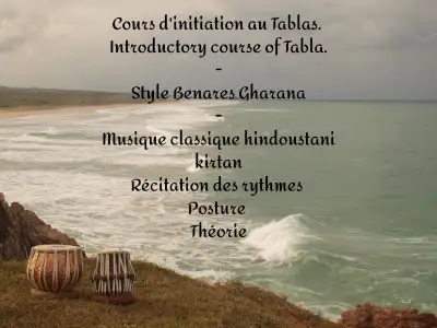 Cours d'initiation au Tablas. Introductory course of Tabla. - Style Benares Gharana - Musique classi...