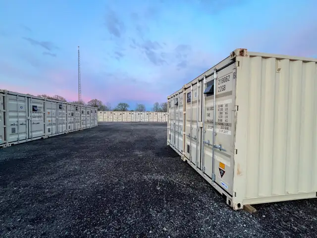 20FT STANDARD & 40'FT HIGH CUBE NEW ONE TRIP CONTAINERS FOR SALE in Storage Containers in Cambridge - Image 18