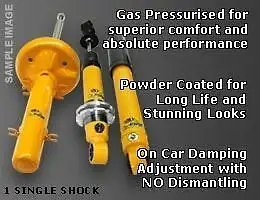Steel Bodied with On Car Adjustable Stiffness Adjustable Handling If you are really serious about wa...