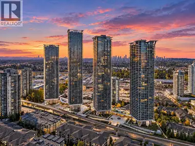 Move-in ready by Oct 1! Welcome to Hillside East Tower D by Concord Pacific, ideally located across...
