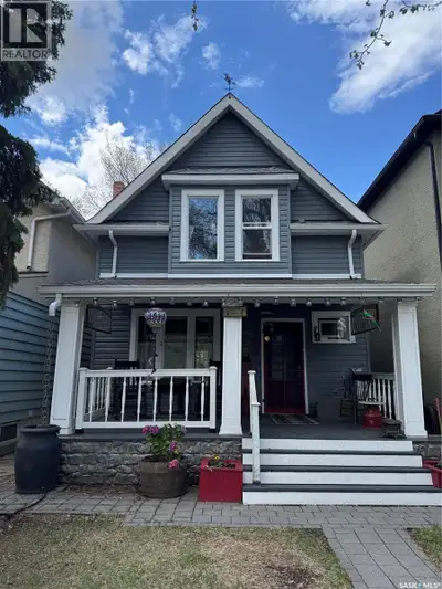 Tucked away on a charming tree-lined street in the heart of Regina’s beloved Cathedral neighbourhood...