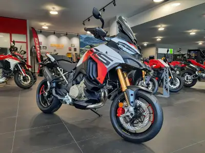 The 2025 Ducati Multistrada V4 RS is the most performance-focused Multistrada, designed for riders w...