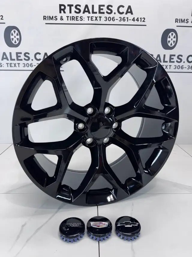 22 inch New rims 6x139 GMC Chevy 1500 FREE SHIPPIING in Tires & Rims in City of Halifax - Image 2
