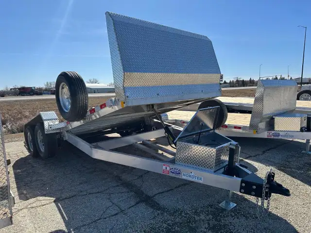2025 Nordtek Car & Equipment Hauler Tilt 82" X 18' Nordtek Tilti in Travel Trailers & Campers in Winnipeg - Image 6