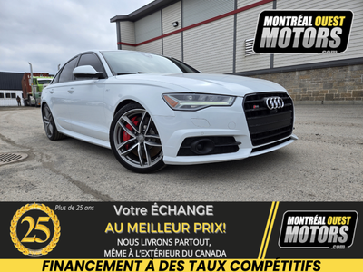Audi S6 Premium Plus Quattro with 450hp V8 4.0L Twin Turbo couples to a 7 speed S Tronic transmissio...