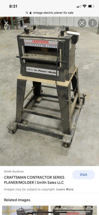 Vintage power wood on sale planer for sale