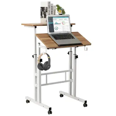 WE DELIVER - SIDUCAL Height Adjustable Standing Desk Converter M, View more