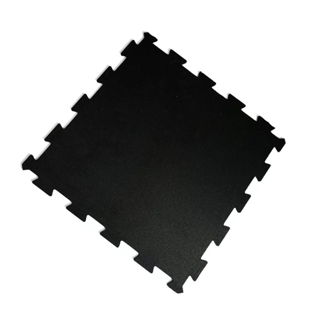 New Interlocking Thick Rubber Gym Floor Tiles Heavy-Duty Fitness in Exercise Equipment in Saskatoon - Image 3