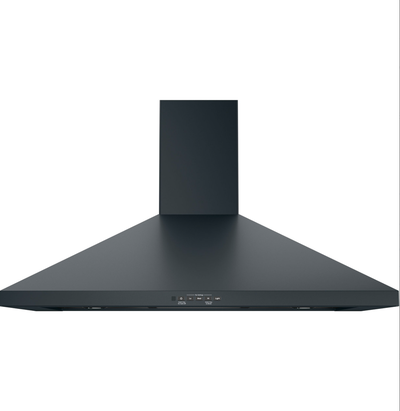 GE 36" BLACK WALL MOUNT PYRAMID CHIMNEY HOOD $399.00 No Tax!!!, View more