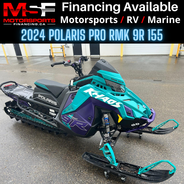 2024 POLARIS PRO RMK 9R 155 (FINANCING AVAILABLE) in Snowmobiles in Strathcona County - Image 2