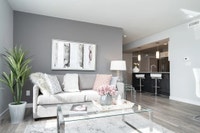 Two-bedroom suite with open floorplan. Includes a large walk-in closet and full ensuite bathroom off... (image 2)