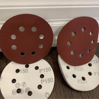 5" 8 holes wood sanding disc