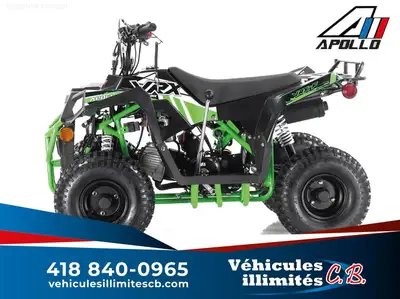 2025 Apollo Motors VRX 110 F Apollo VRX 110 F FINANCEMENT BANCAIRE DISPONIBLE 2025 VTT VRX 110 F 202...