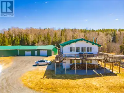 Set on 8.6 picturesque acres, this beautifully maintained raised bungalow offers the perfect blend o...