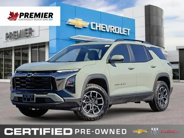 2025 Chevrolet Equinox AWD ACTIV | CPO RATES | Sunroof