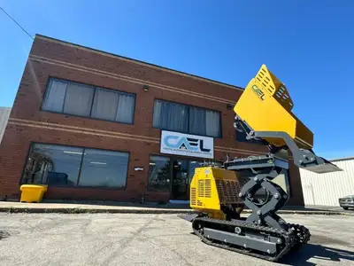 New Mini dumper crawler truck track carrier dumper self loading the lowest price in the market all o...