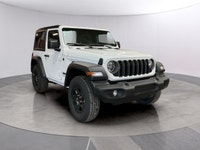 Presenting the 2026 Jeep Wrangler Sport in a classic white finish, this Sport 2 Door 4x4 stands out... (image 6)