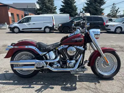 Check out this 2010 CANADIAN Harley-Davidson Fat Boy 96ci with only 72,363kms. Be sure to follow us...