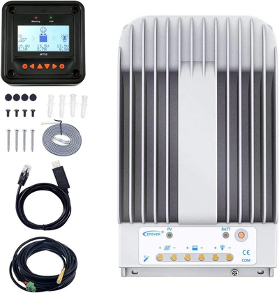 SOLAR CONTROLLER Model: 4215BN MT50 RTS RS485 Title: EPEVER 40A MPPT SOLAR CHARGE CONTROLLER 12V/24V...