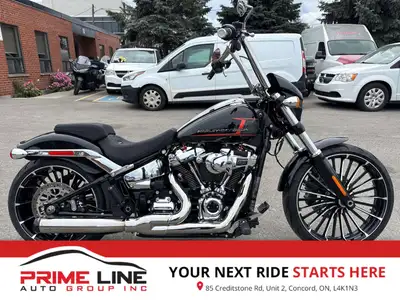Check out this 2024 CANADIAN Harley-Davidson 117ci Breakout with only 20,092kms. Be sure to follow u...