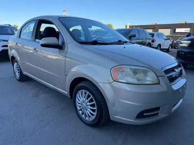 4MKAUTO 514 865 4438 2009 Chevrolet Aveo FWD, 4 Cyl. 1.6L Automatique, 110,291 km certifié elle est...