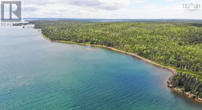 This beautiful 76 Acre property, with 1460 feet of water frontage, can be found in a sheltered seclu...