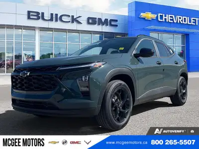 Sharp and composed, our 2026 Chevrolet Trax LT in Cypress Gray combines agile handling with efficien...