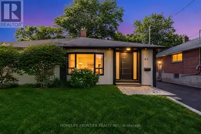 Welcome To 61 Sundial Crescent - A Beautifully Renovated Semi-Detached Four-Level Backsplit Located...