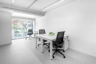 Office space rental tailored to three that comes with everything taken care of. Create the ideal env...