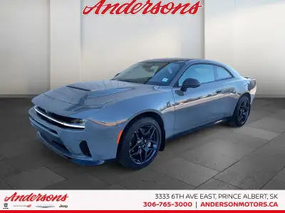 This Dodge Charger Scat Pack Plus in Destroyer Grey is powered by a 3.0L Hurricane twin-turbo inline...