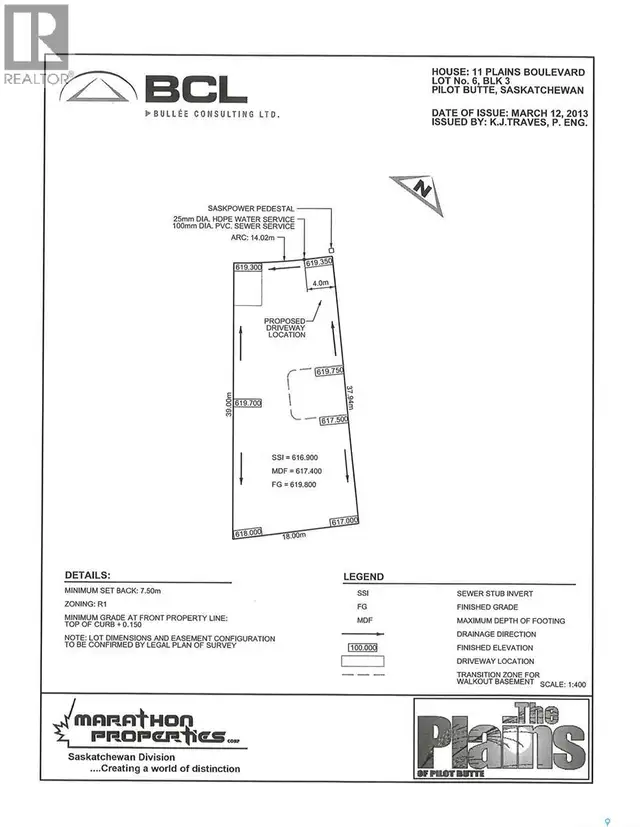 11 Plains BOULEVARD Pilot Butte, Saskatchewan in Land for Sale in Regina - Image 2