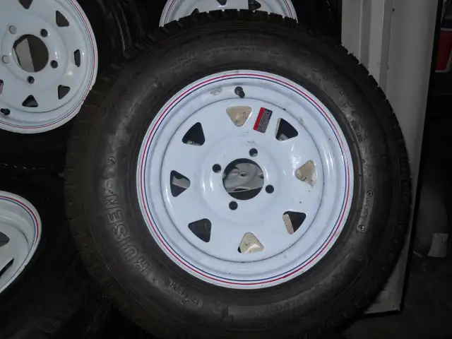TRAILER AXLE TRAIT  4" DROP--TIRE &RIM in Other in Ottawa - Image 11