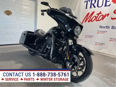 Canadian Harley Street Glide Special has tons of extras and only 35,158 kms at True North Motor Spor...