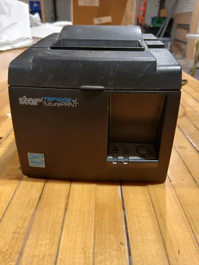 Star POS receipt printers Models Sp700 and TSP100III for restaurant industry . Have 2 of each model...