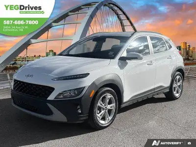 This outstanding example of a 2023 Hyundai Kona Preferred is offered by YEG Drives. This Hyundai Kon...