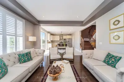 Stunning 4-bedroom, 4.5-bath detached home backing onto a serene ravine with a fully finished walkou...