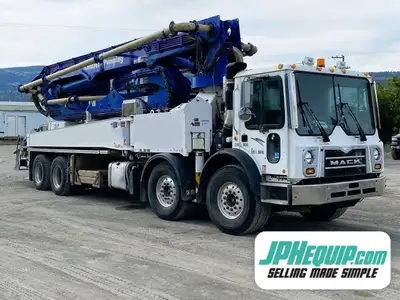 2013 Alliance 43M Concrete Pump on 2014 Mack MRU613 WE SHIP DIRECT TO YOU, USA, and Worldwide!! Fina...