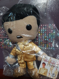 2011 Classic Gold Suit Funko Elvis Presley plush doll