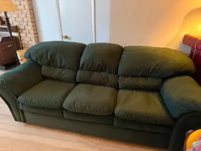 Dark green Couch, View more