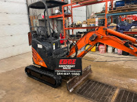 2012 HITACHI ZX17U EXCAVATOR-BOBCAT,KUBOTA ETC