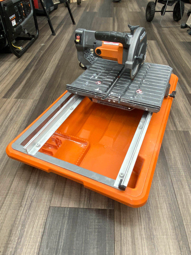 Ridgid R4030 7" Wet tile Saw Power Tools City of Toronto Kijiji