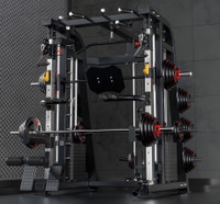 HEAVY DUTY SMITH MACHINE HOME GYM EXERCISE WEIGHT LIFTING 127554 Calgary Alberta Preview